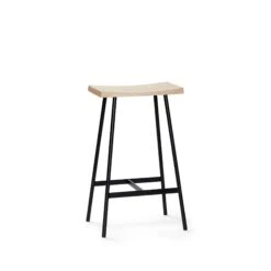 Andersen Furniture HC2 Bar Stool 65 Cm Oak/ Black