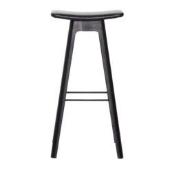 Andersen Furniture HC1 Bar Stool 80 Cm Black/ Leather