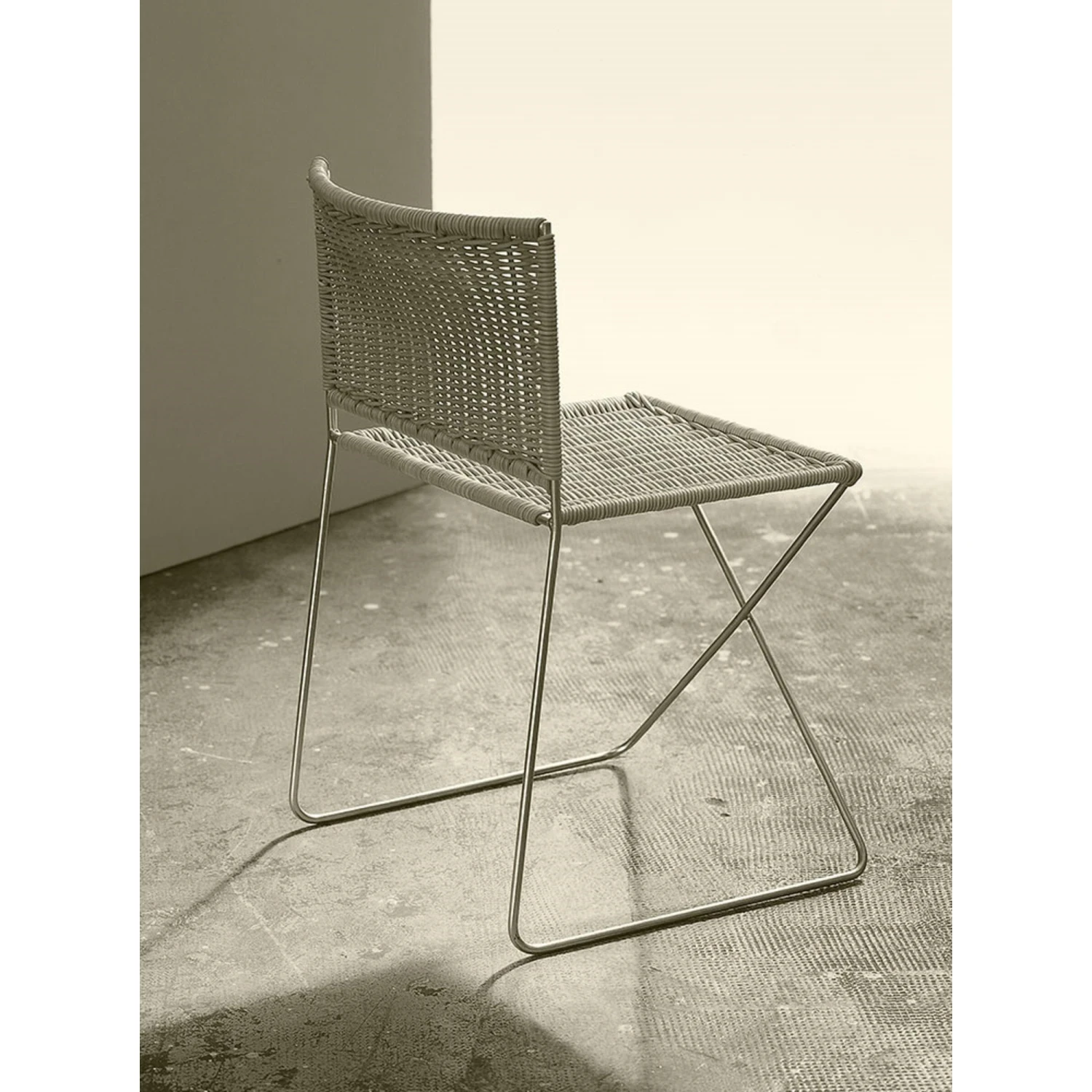 Santa & Cole Ram贸n Chair Outdoor Chair Natural White - Image 5