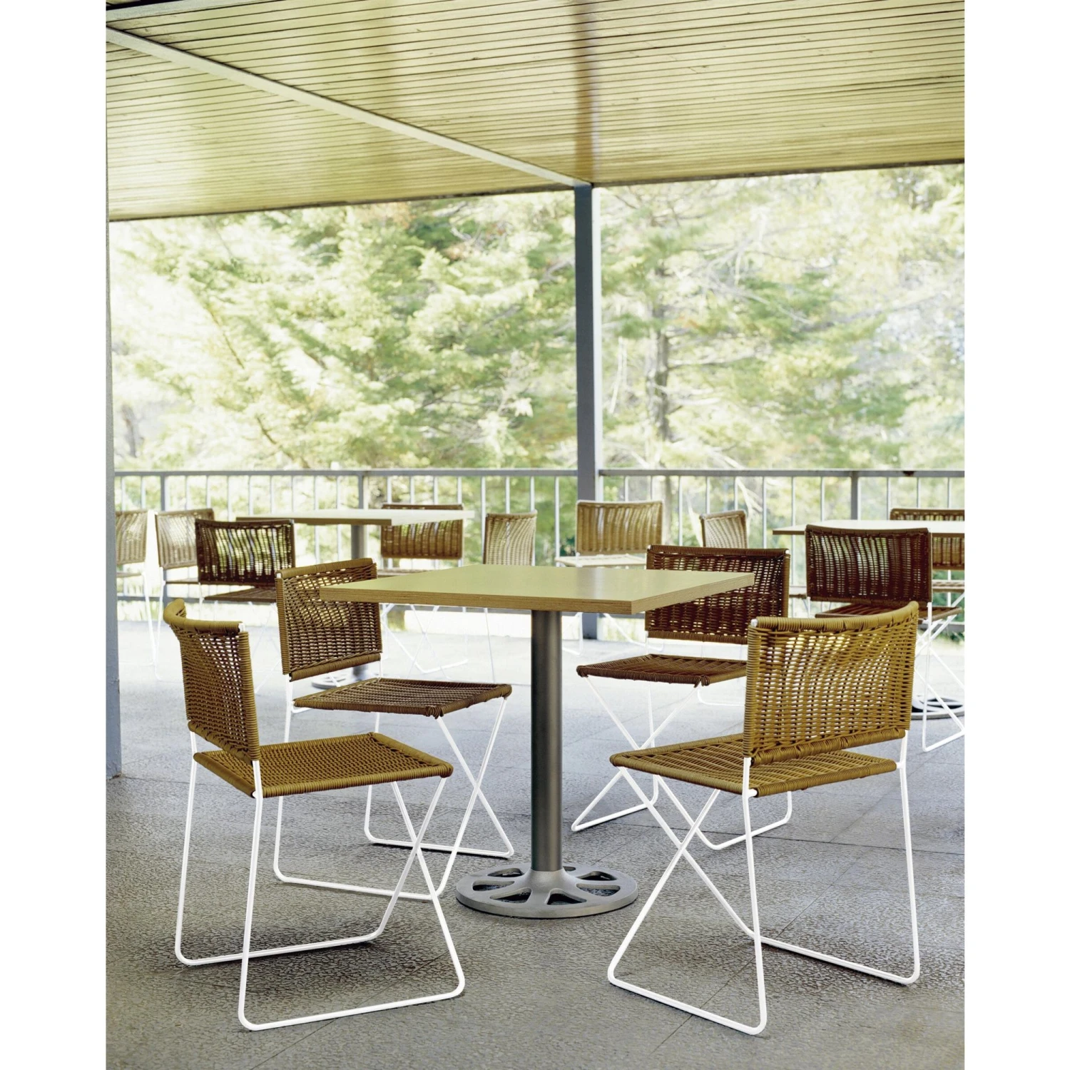 Santa & Cole Ram贸n Chair Outdoor Chair Natural White - Image 6