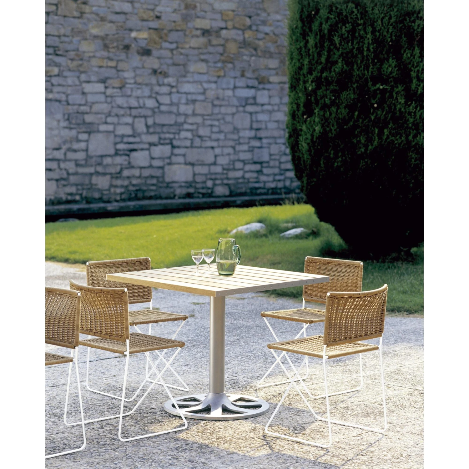 Santa & Cole Ram贸n Chair Outdoor Chair White White - Image 6