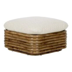 GUBI Bohemian 72 Ottoman Dedar Chevron 002