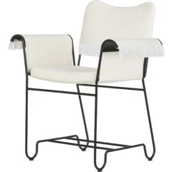 GUBI Tropique Dining Chair W. Fringes Limonta Udine 06/Black