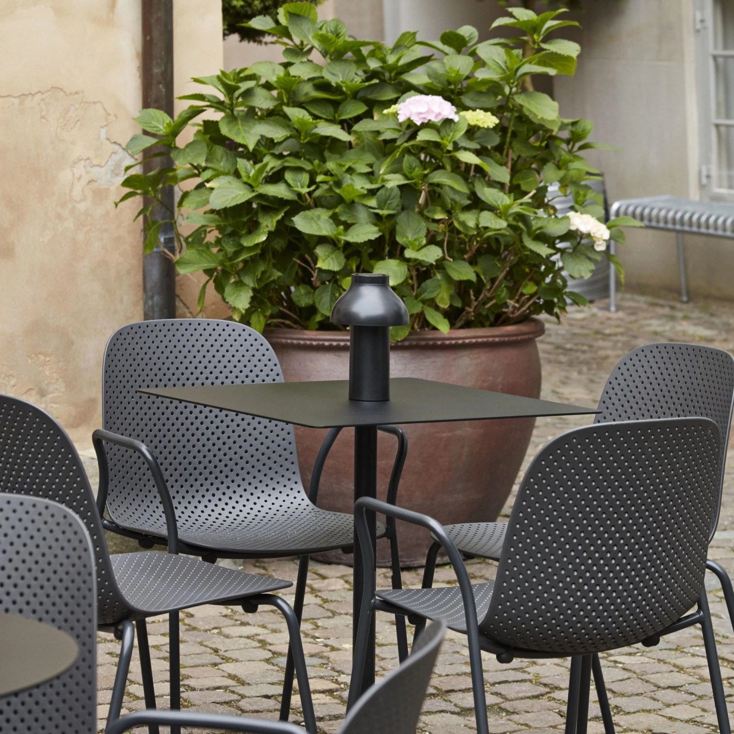 HAY 13eighty Chair With Armrests Black - Image 2