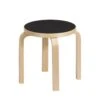 Artek NE60 Children's Stool Birch/ Black