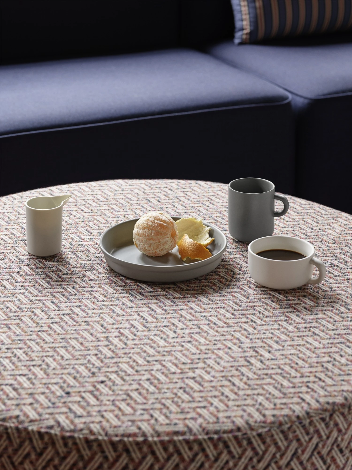 Normann Copenhagen Silo Pouf Large Piazza Gray/ Wynwood 10 - Image 3