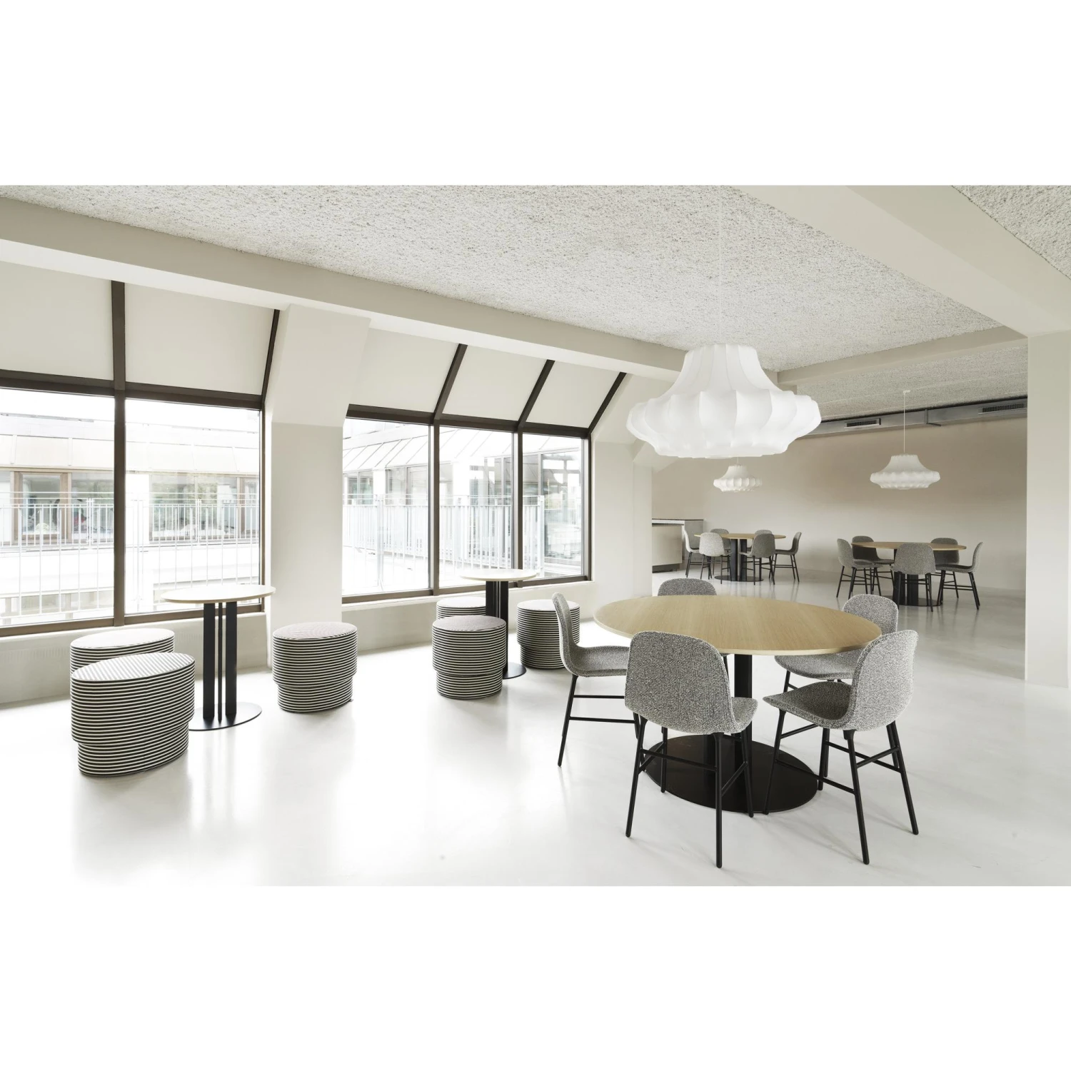 Normann Copenhagen Form Dining Chair Black Steel/Synergy LDS16 - Image 4