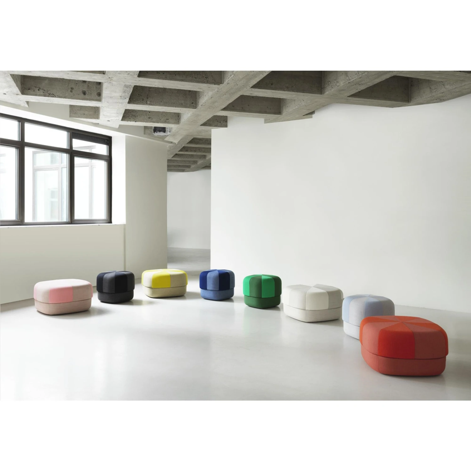 Normann Copenhagen Circus Pouf Duo Small Black - Image 2