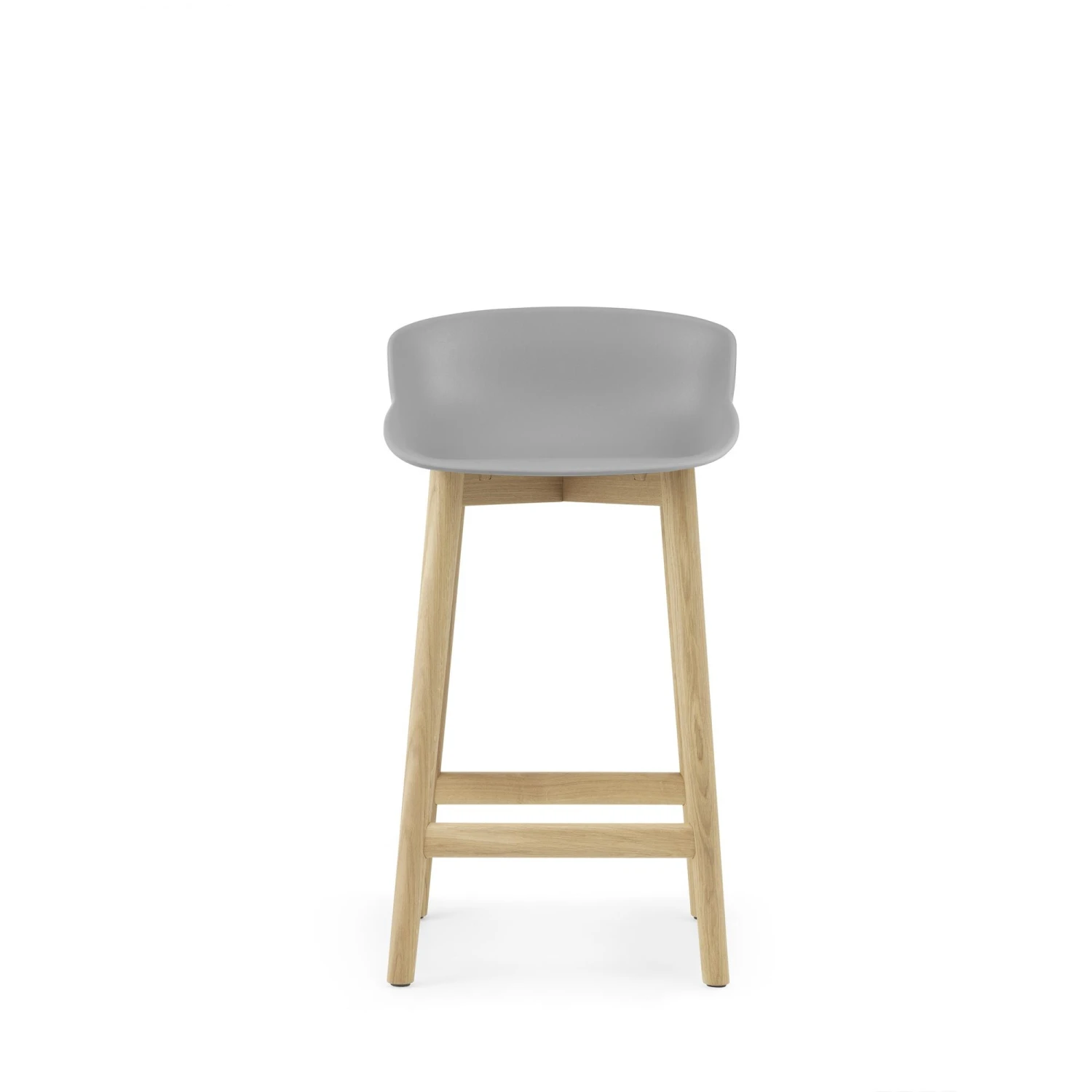 Normann Copenhagen Hyg Bar Stool H65 Oak/Gray - Image 2
