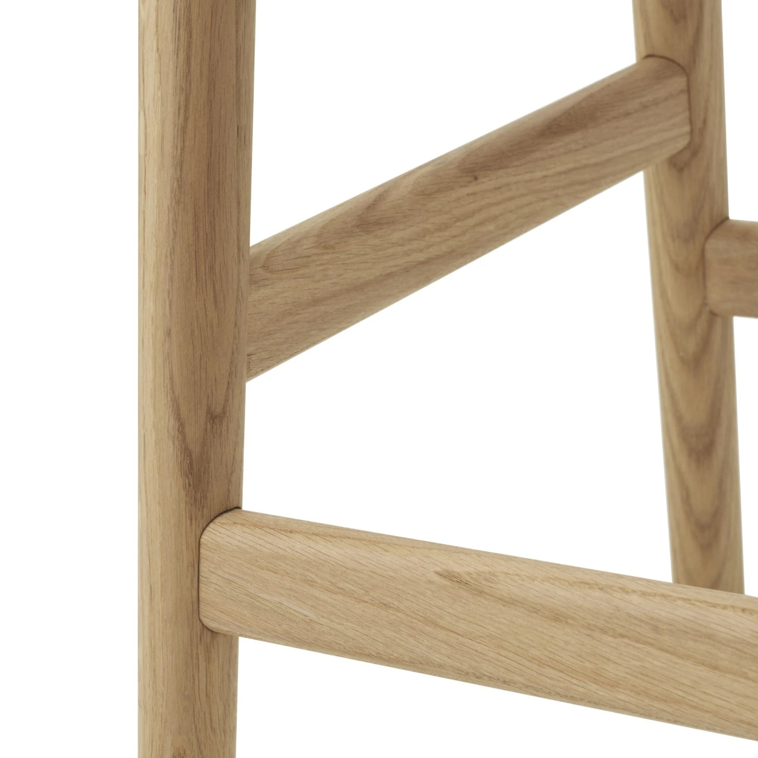 Normann Copenhagen Hyg Bar Stool H65 Oak/Gray - Image 3