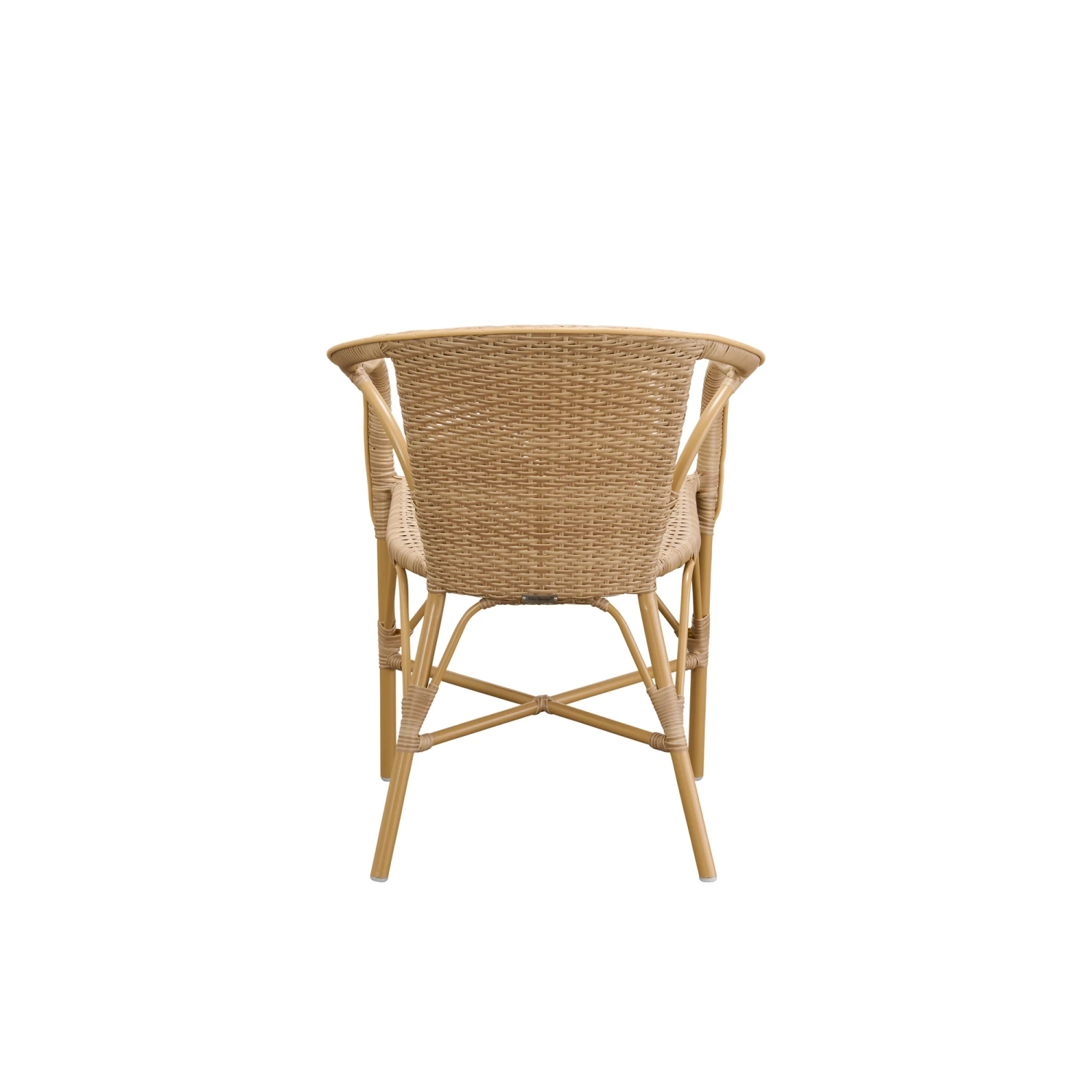 Sika-Design Madeleine Exterior Cafe Chair Natural/Almond - Image 4