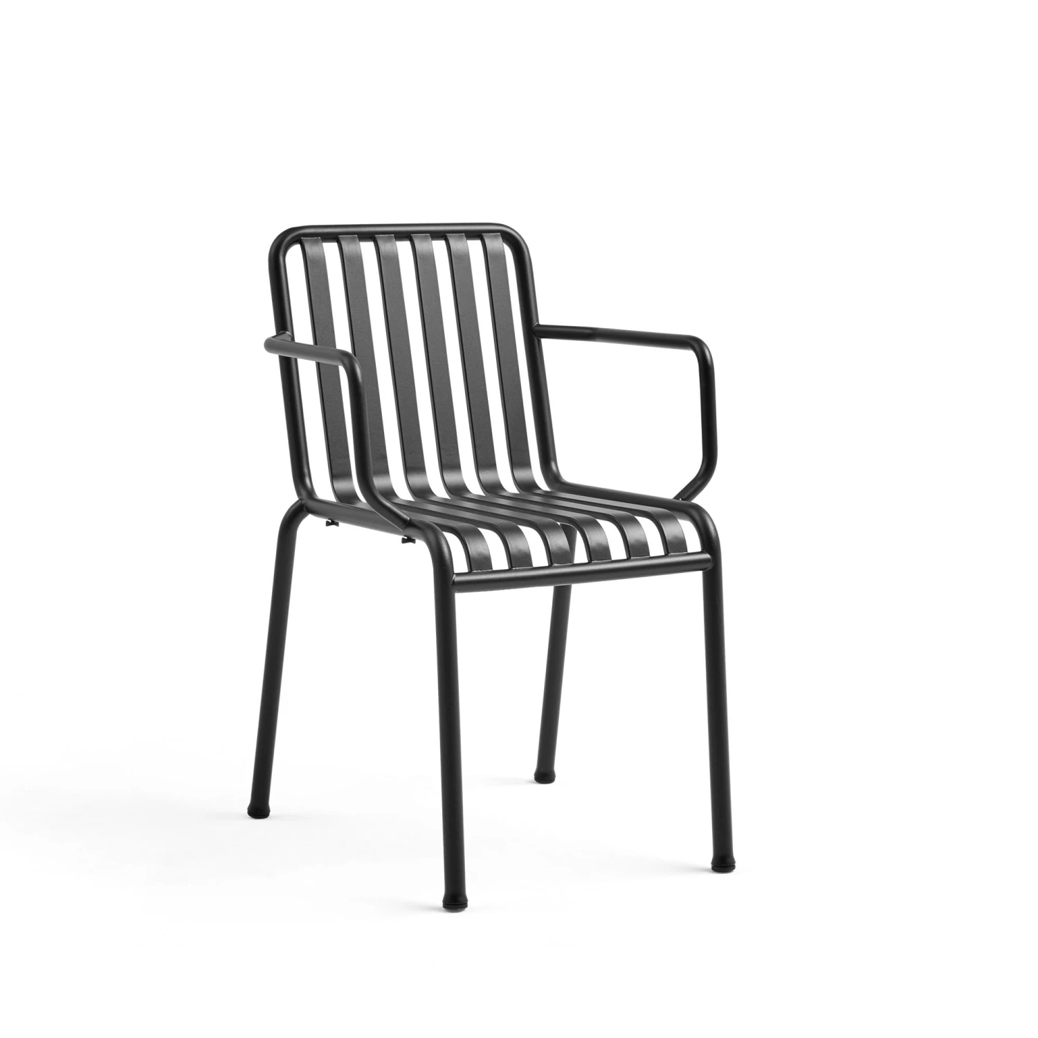 HAY Palissade Chair With Armrest Anthracite - Image 2