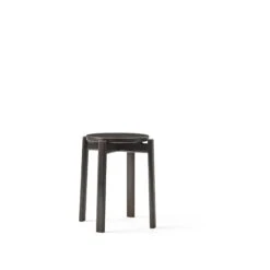 Audo Passage Stool Dark Lacquered Oak