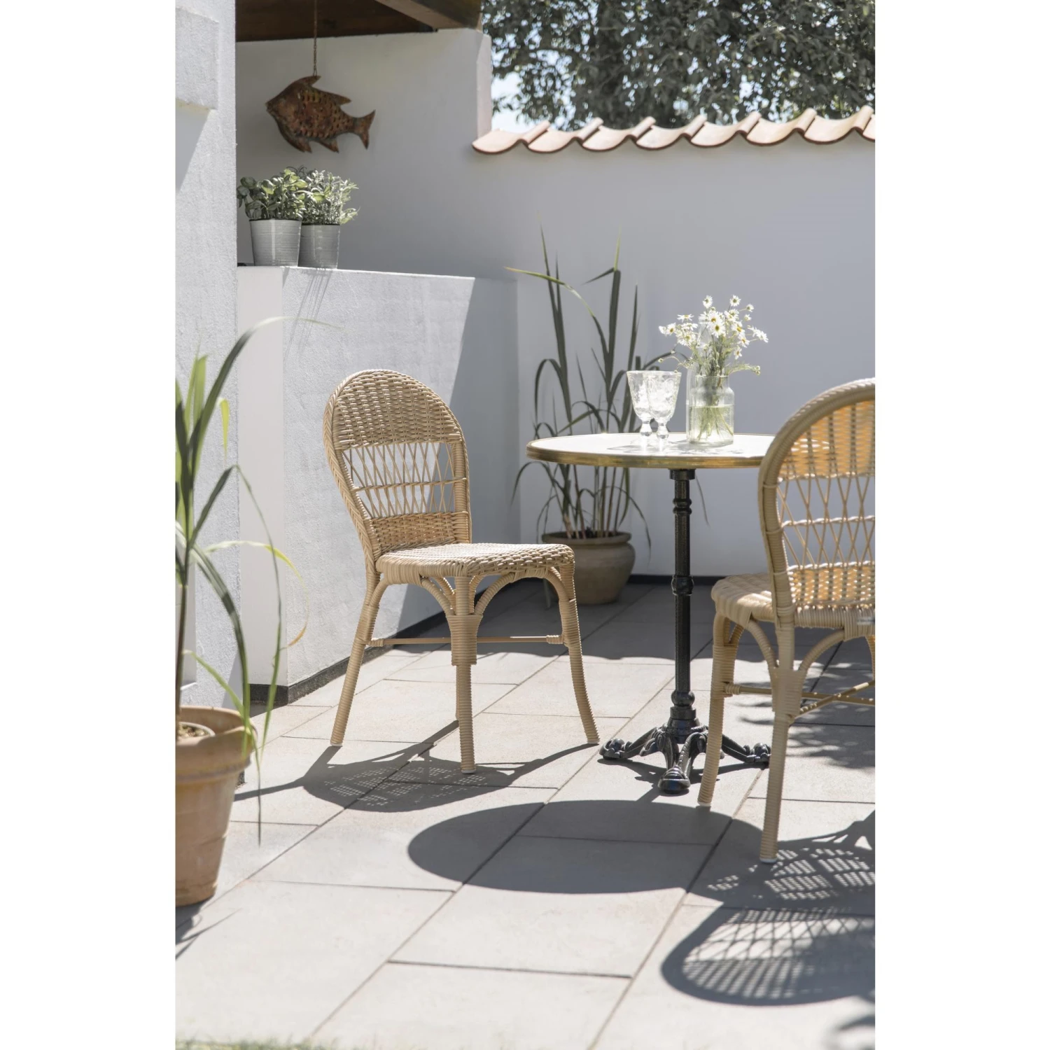 Sika-Design Ofelia Exterior Garden Chair Nature - Image 5