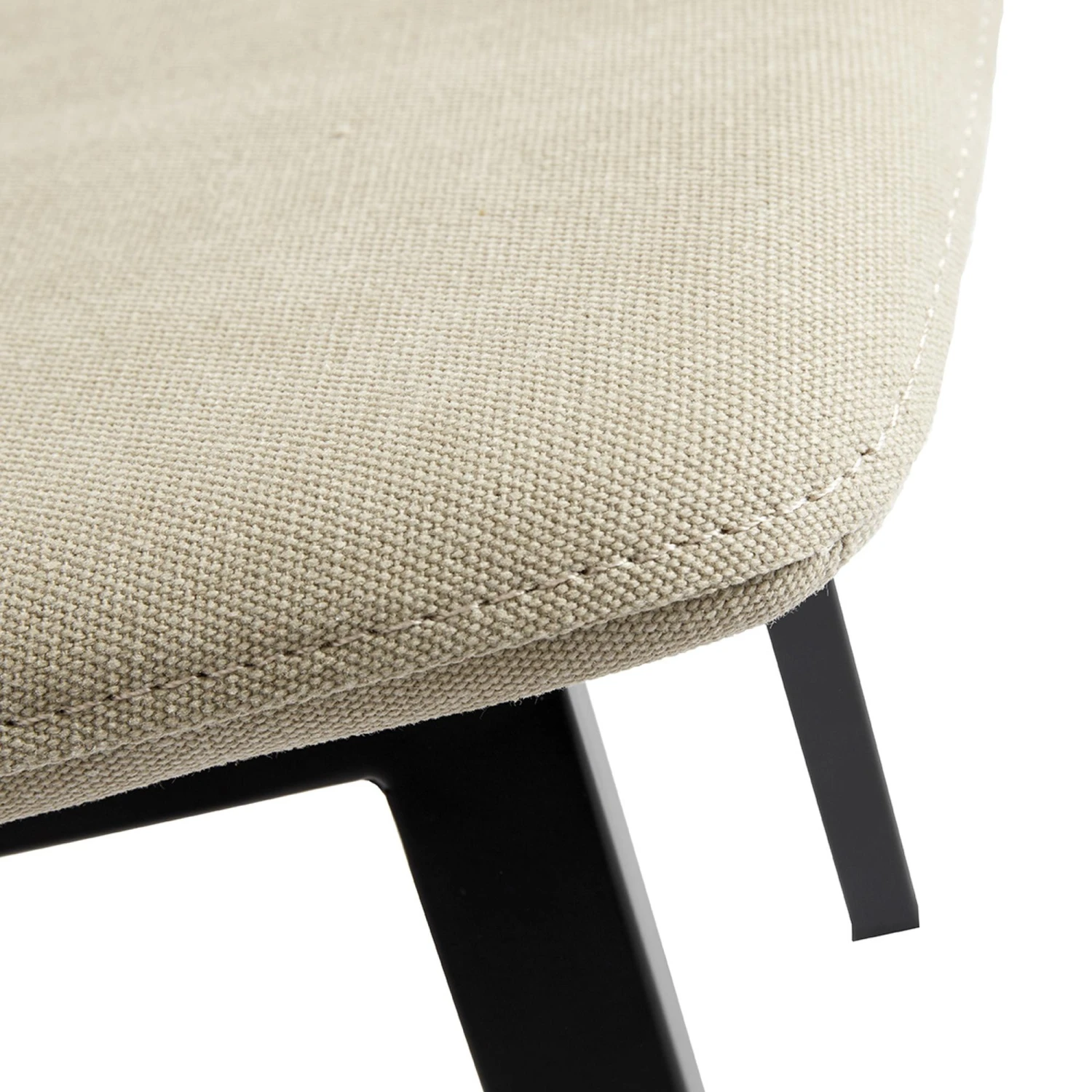 Muubs Chamfer Dining Chair Desert/ Black - Image 5