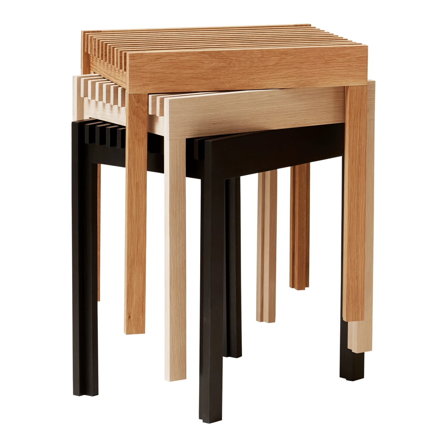 Form & Refine Lightweight Stool White Oak - Image 4