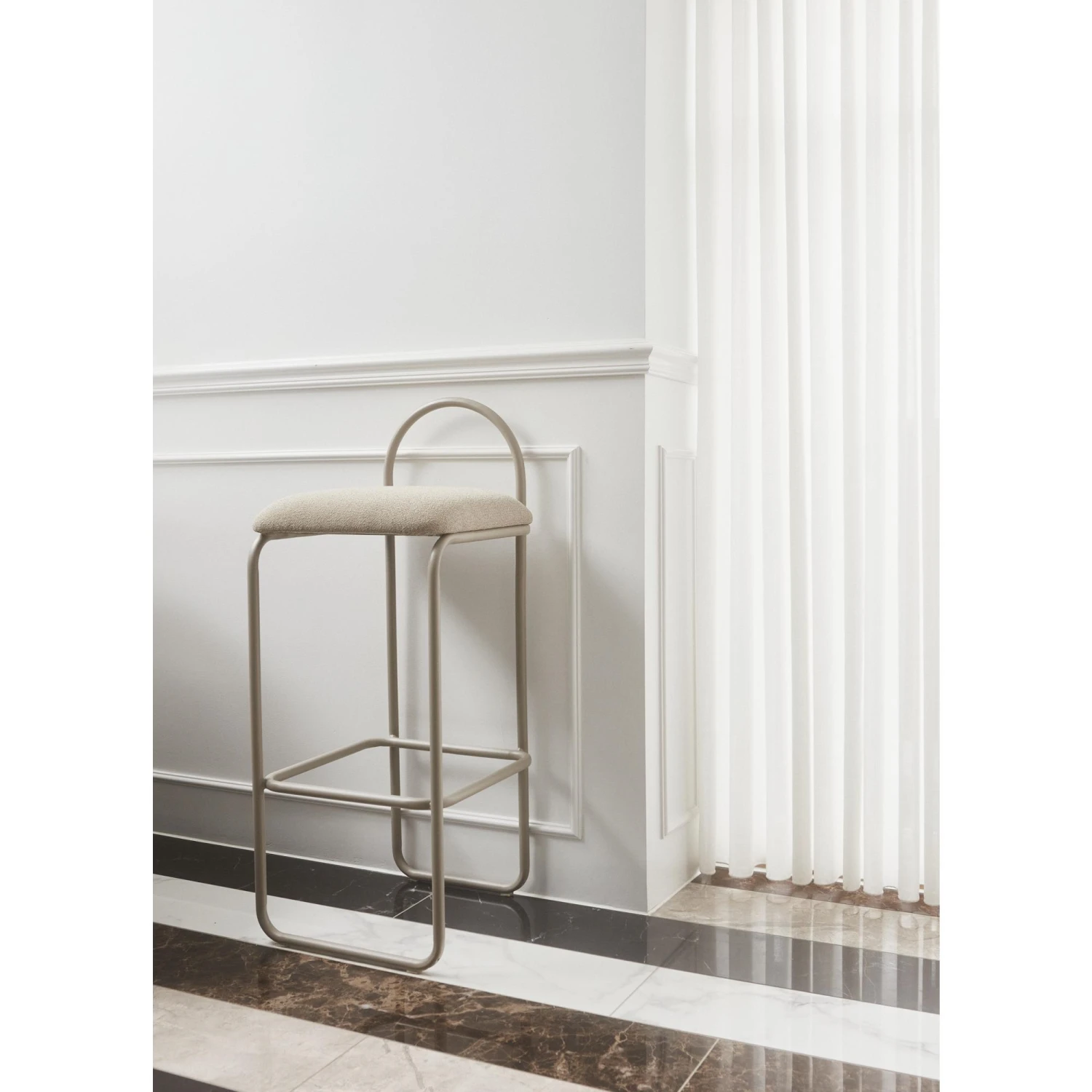 AYTM ANGUI Bar Stool 92.5 Cm Taupe - Image 5