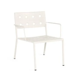 HAY Balcony Armchair With Armrest Chalk Beige