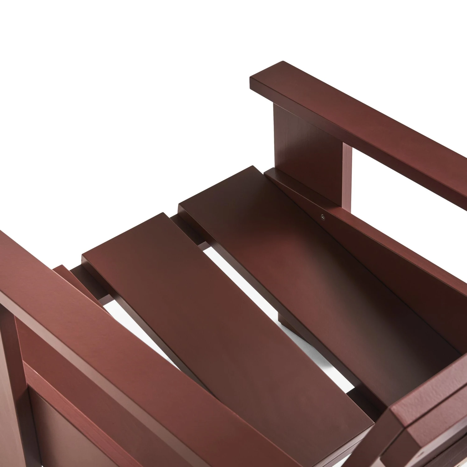 HAY Crate Armchair Iron Red - Image 5