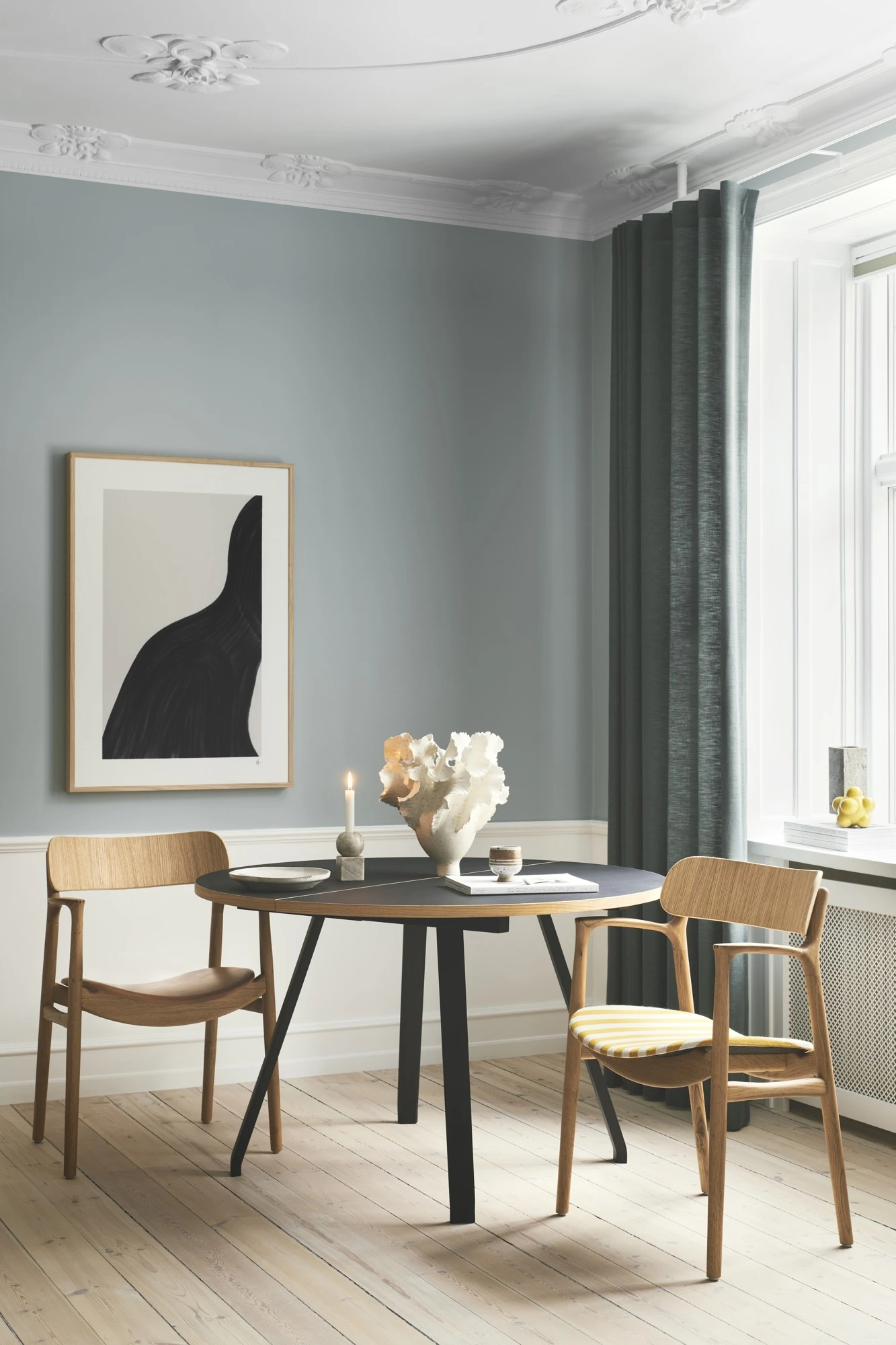 Bent Hansen Asger Dining Chair Upholstered Oak/Langeland - Image 5