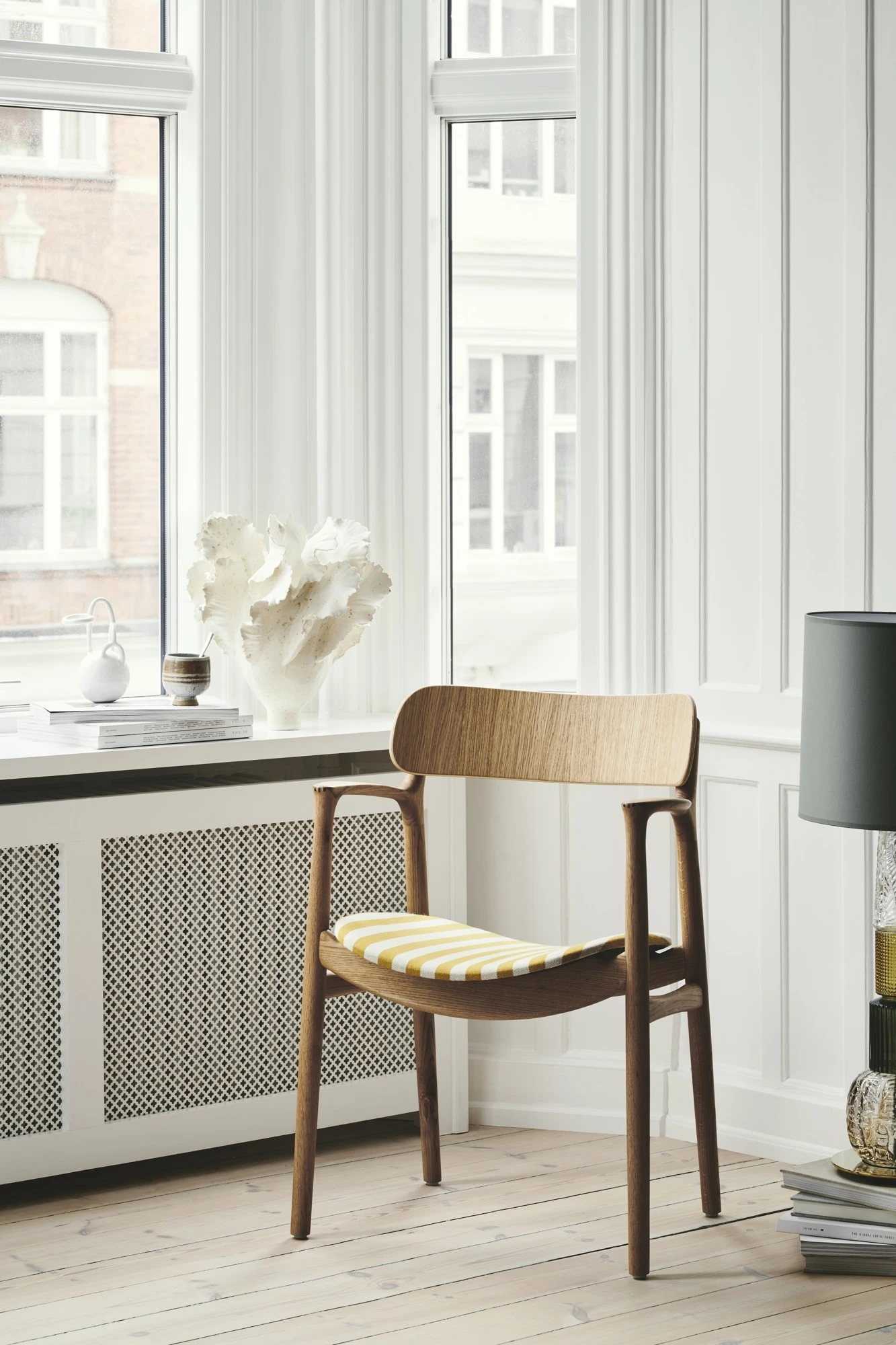 Bent Hansen Asger Dining Chair Upholstered Oak/Langeland - Image 4