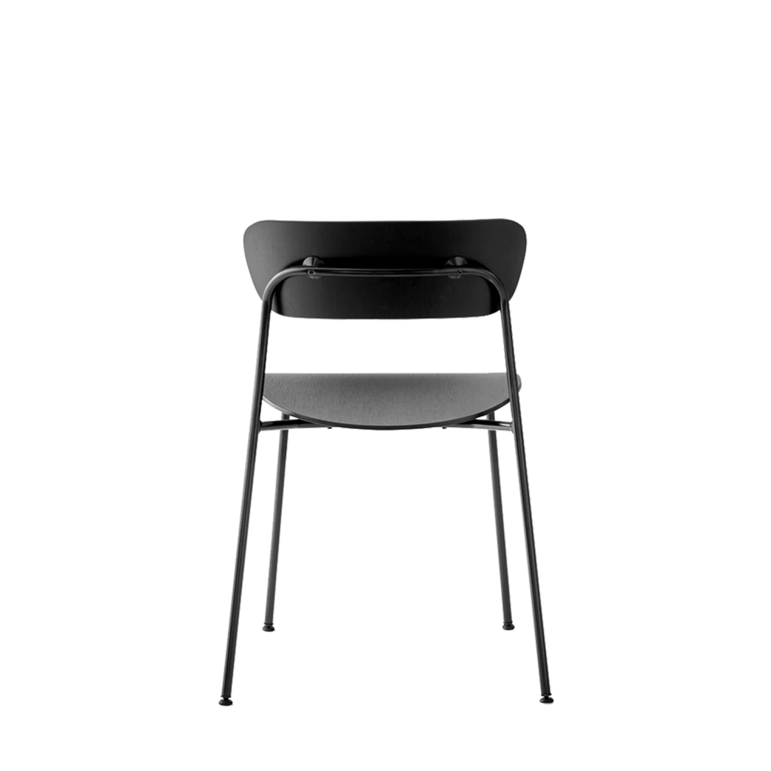 &Tradition Pavilion AV1 Dining Chair Black Oak/Black - Image 3