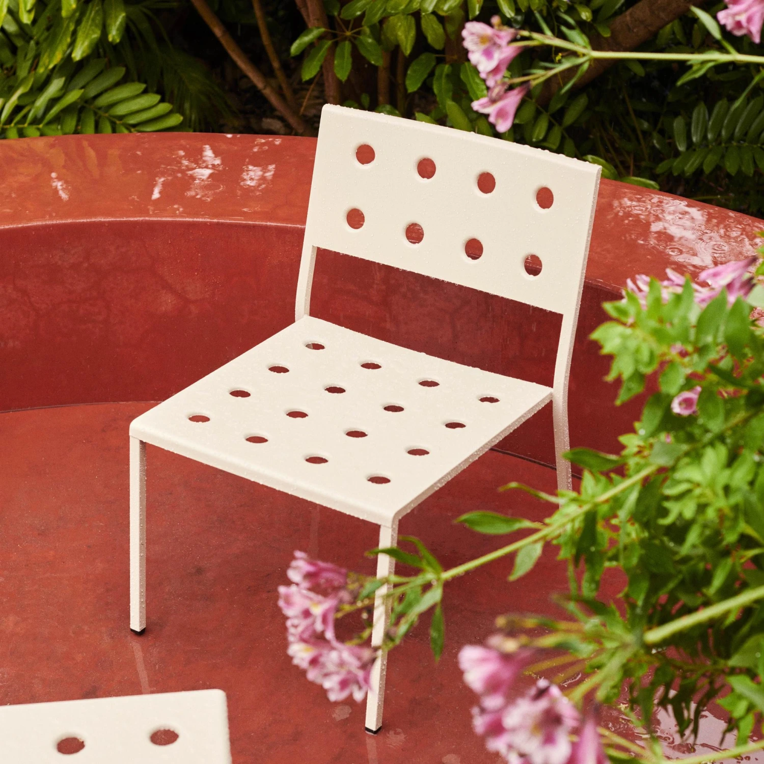 HAY Balcony Armchair Dark Forest - Image 3