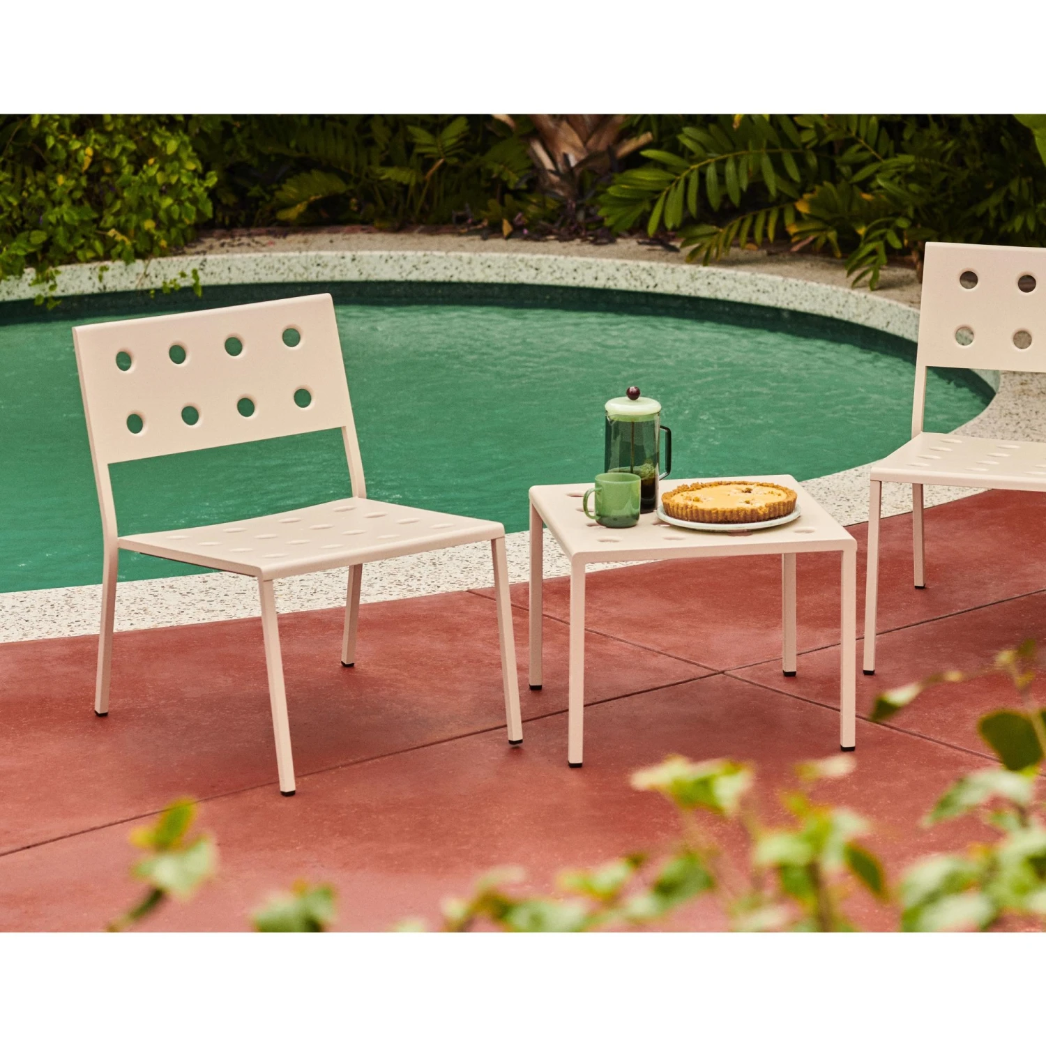 HAY Balcony Armchair Dark Forest - Image 4