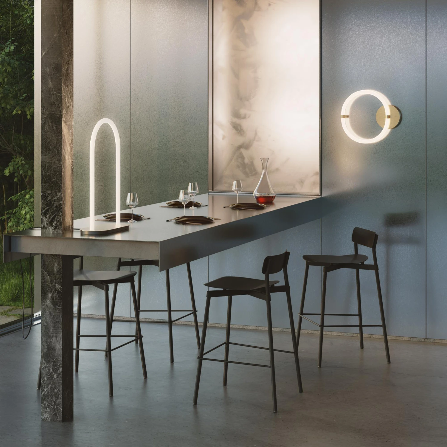 Petite Friture FROMME Bar Stool H65 Black - Image 8