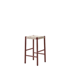 &Tradition Betty Bar Stool TK7 Maroon/ Natural