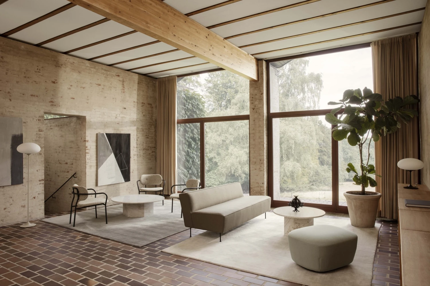 GUBI Stay Ottoman Upholstered I Sunday 025 - Image 2