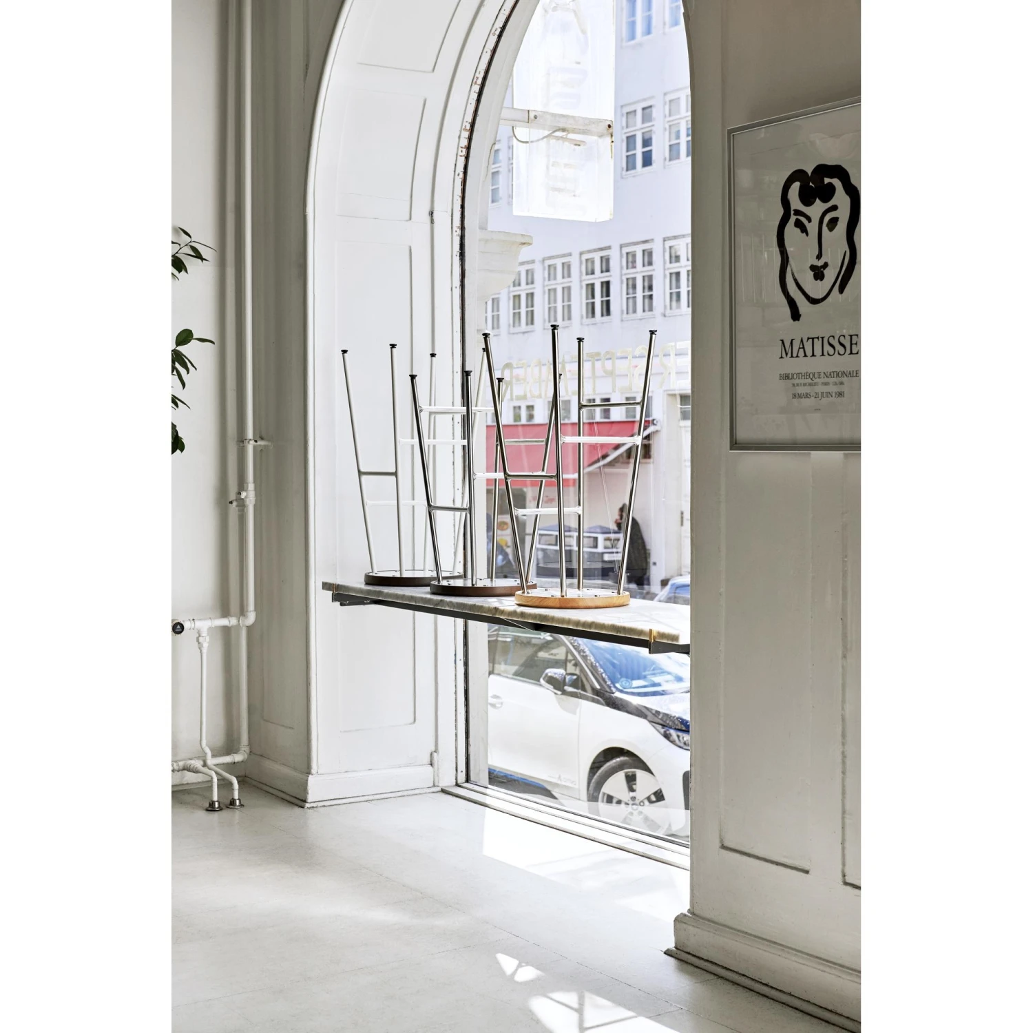 HAY Cornet Bar Stool H65 Black - Image 5