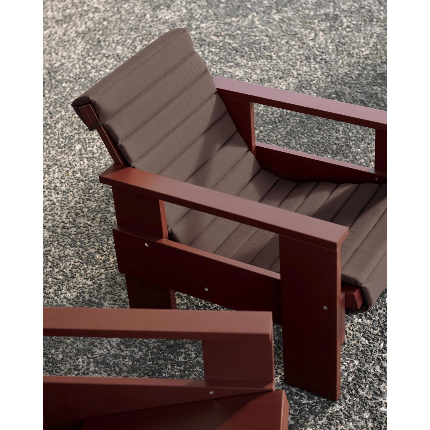 HAY Crate Armchair Iron Red - Image 6