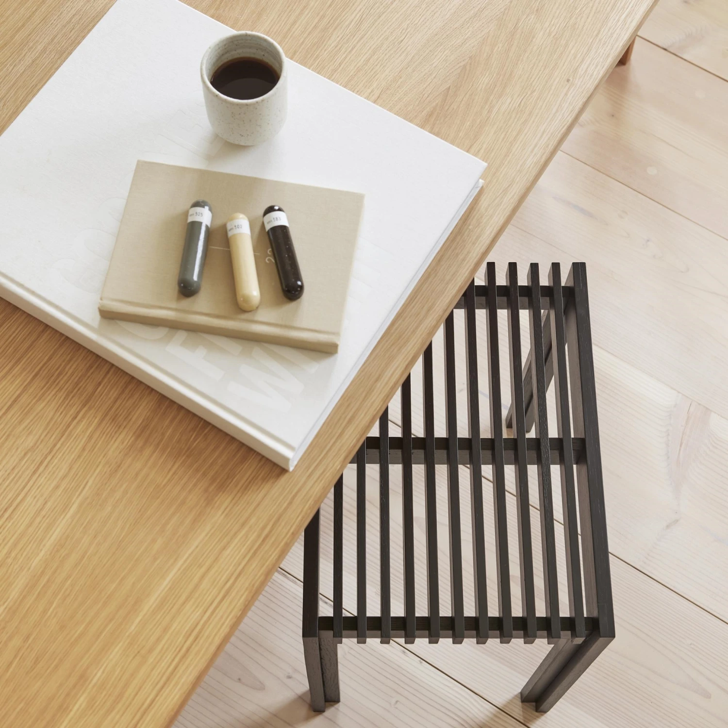 Form & Refine Lightweight Stool White Oak - Image 5