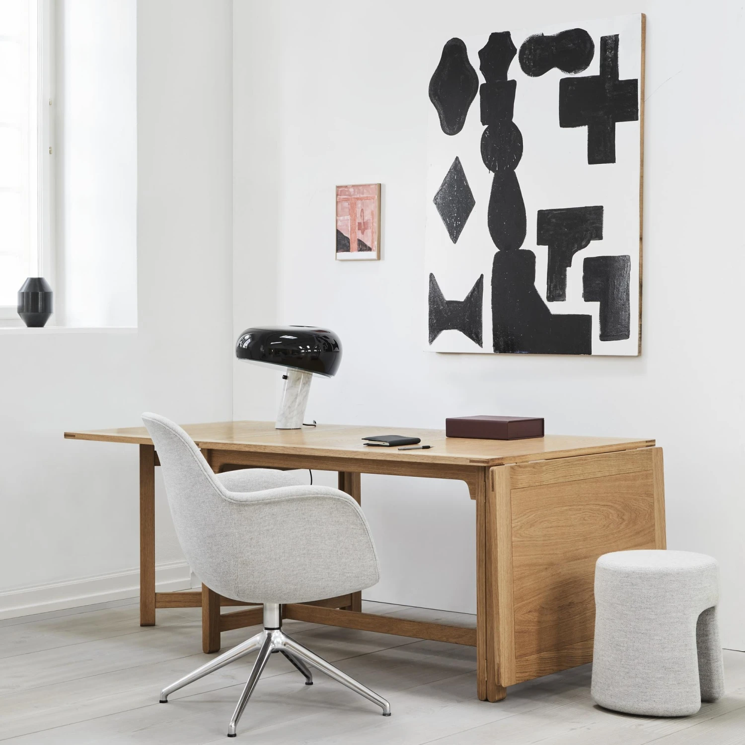 Fredericia Furniture Sequoia Pouf Uld Hallingdal 110 - Image 4