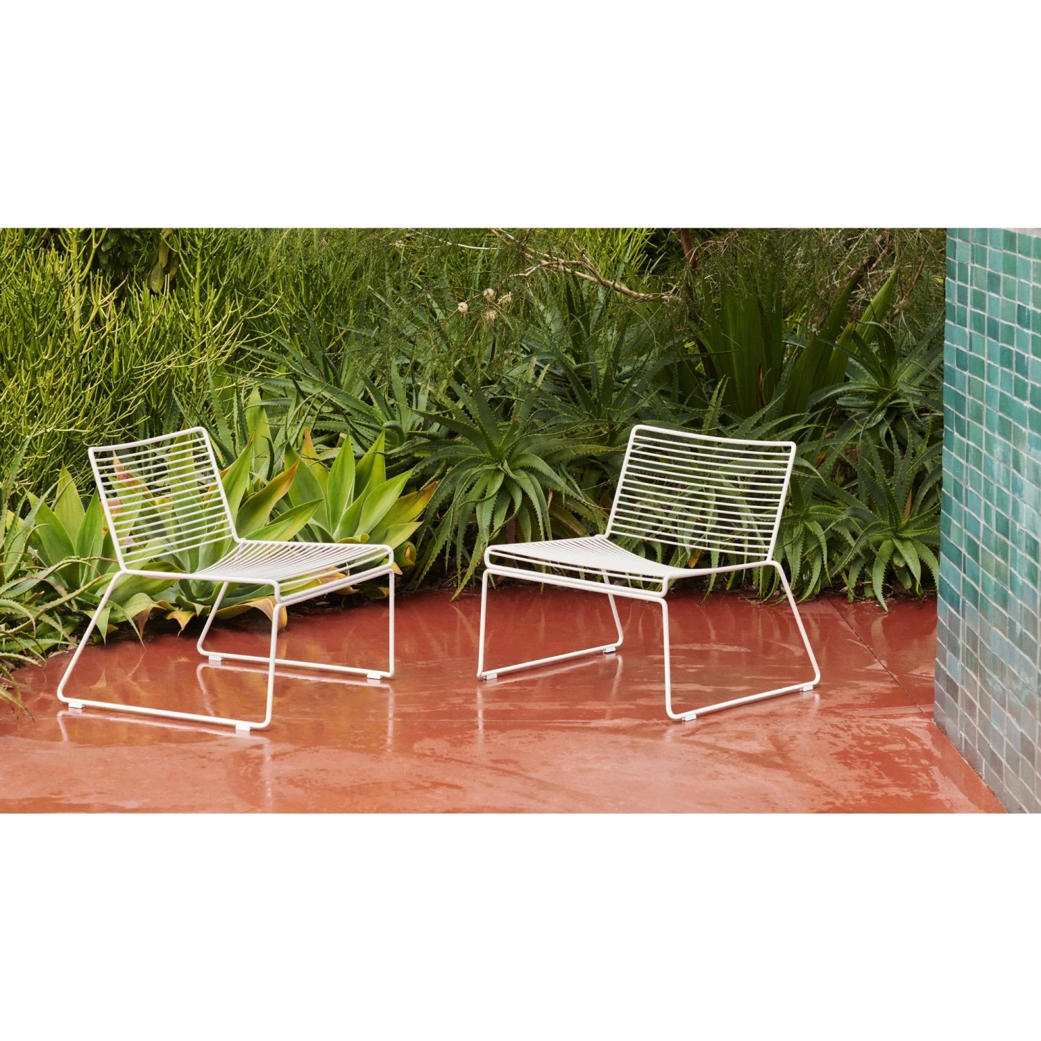 HAY Hee Armchair Green - Image 4