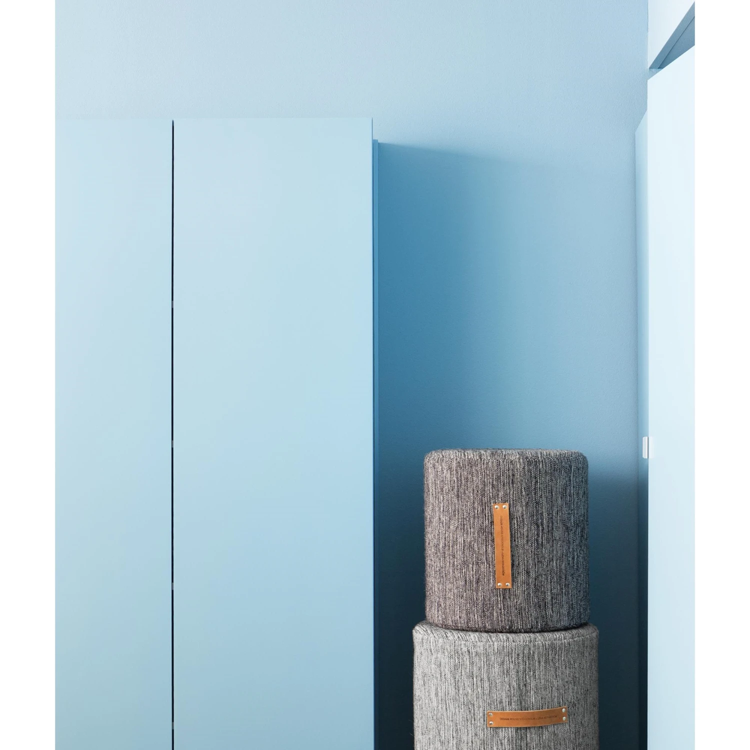 Design House Stockholm Björk Pouf Dark Gray - Image 3