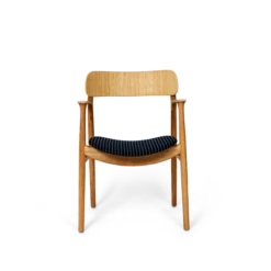 Bent Hansen Asger Dining Chair Upholstered Oak/Langeland