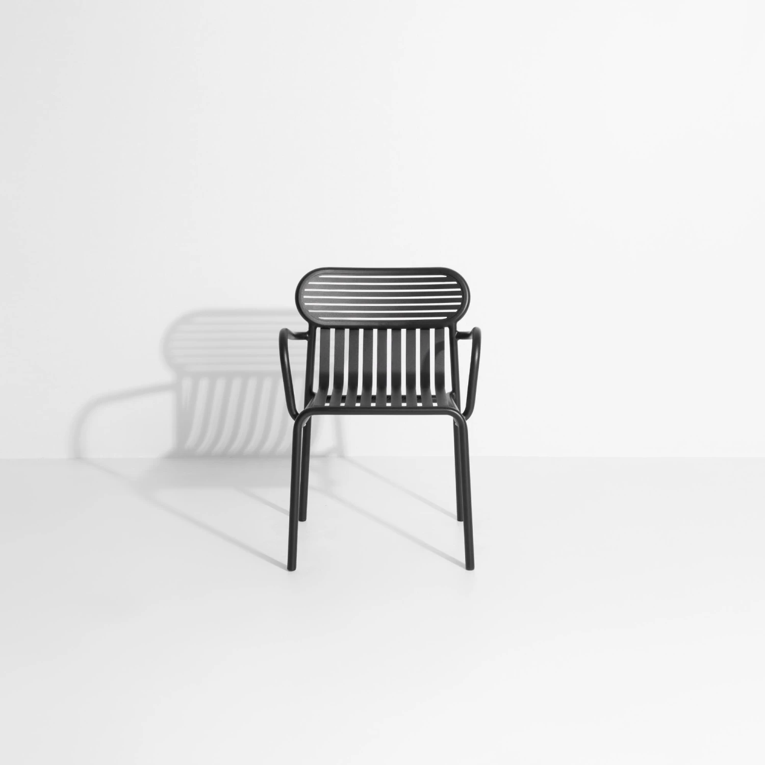 Petite Friture WEEK-END Dining Chair With Armrests Black - Image 2