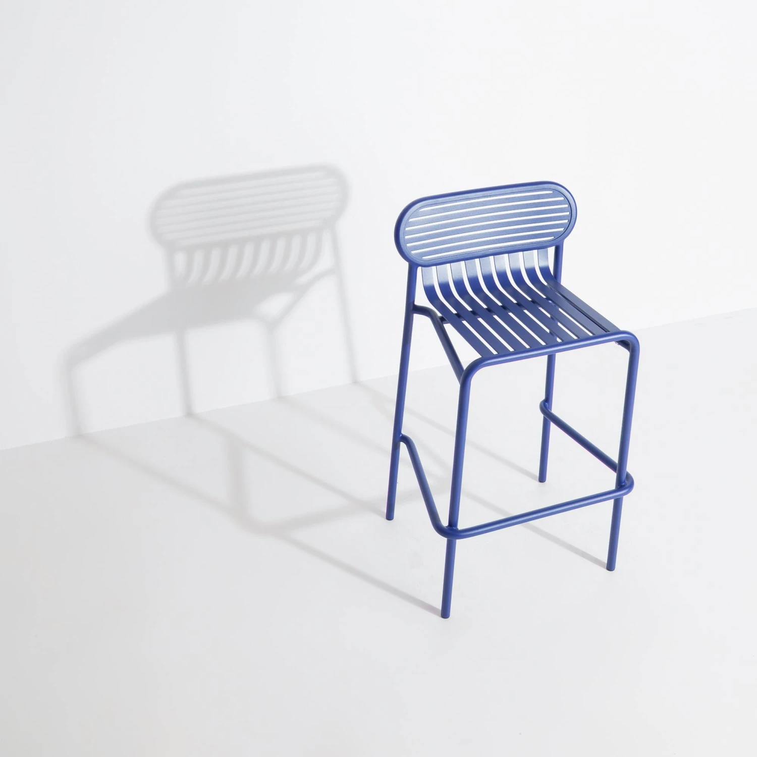 Petite Friture WEEK-END Bar Stool H80 Glass Green - Image 4