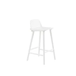 Muuto Nerd Bar Stool White H65