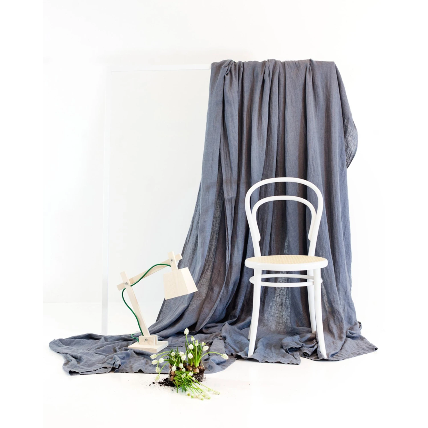 TON No 14 Dining Table Chair White - Image 3