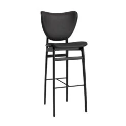 NORR11 Elephant Barstool H75 Cm Black/Anthracite 21003