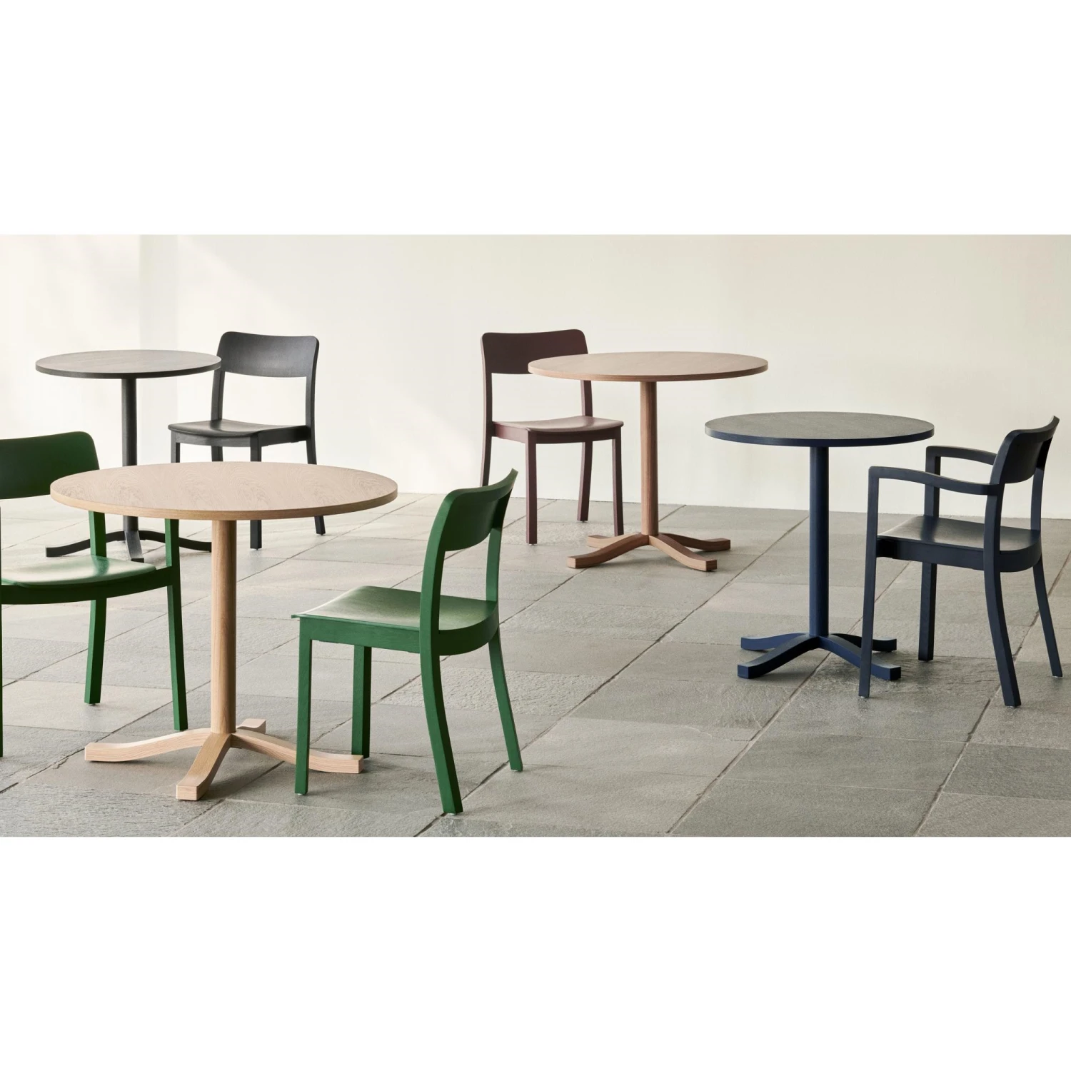 HAY Pastis Dining Chair Pine Green - Image 3