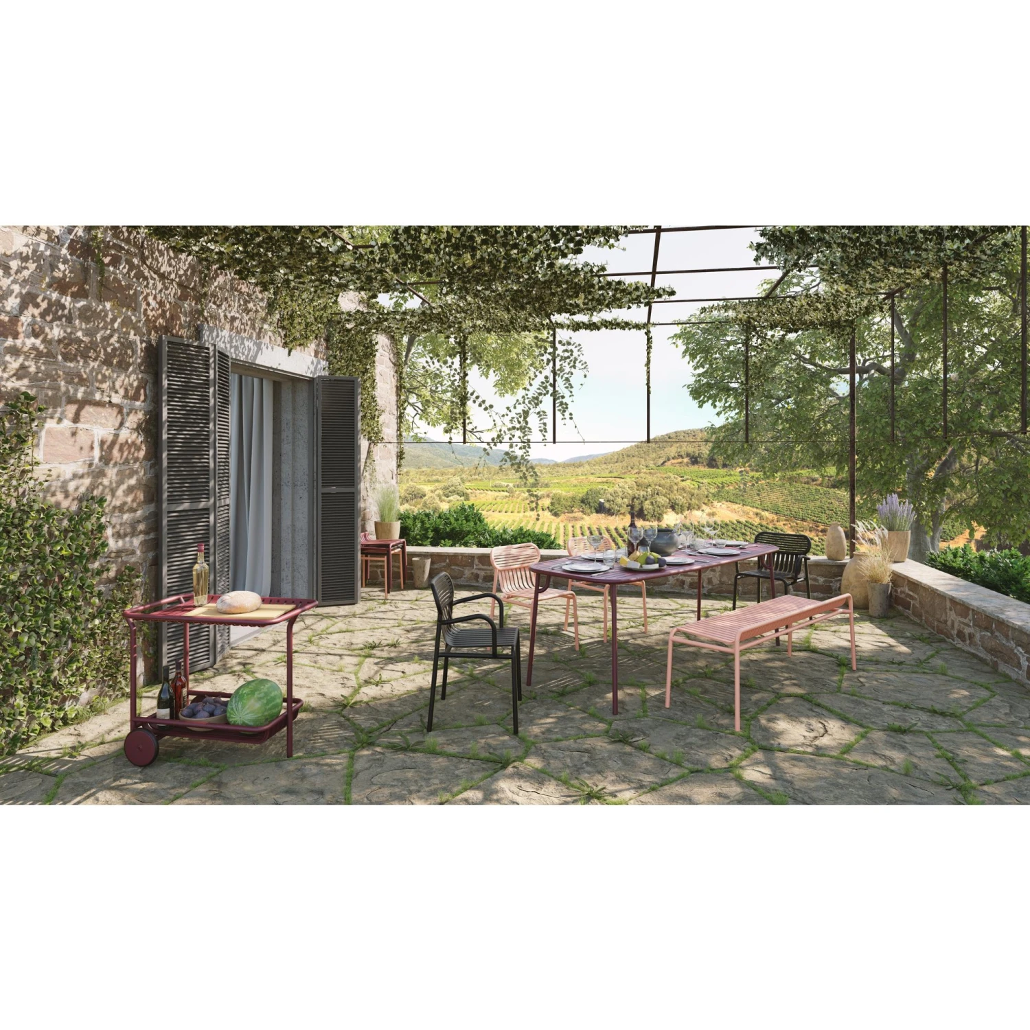 Petite Friture WEEK-END Dining Chair Blush - Image 4