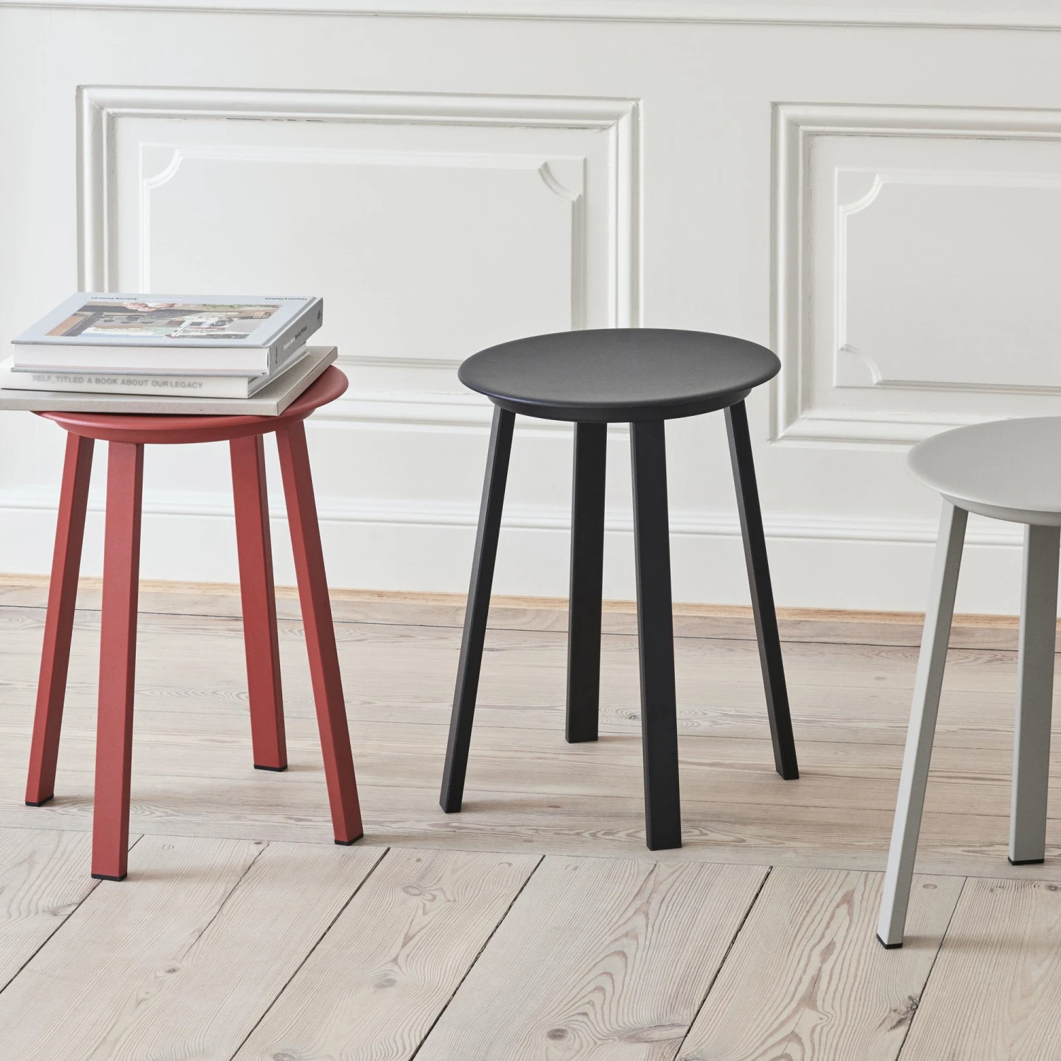 HAY Revolver Stool Black - Image 3