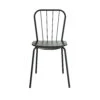Maze Same Dining Chair Black With Seat In Black Oak