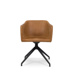 Bent Hansen Since Dining Chair W. Swivel Black/ Brandy