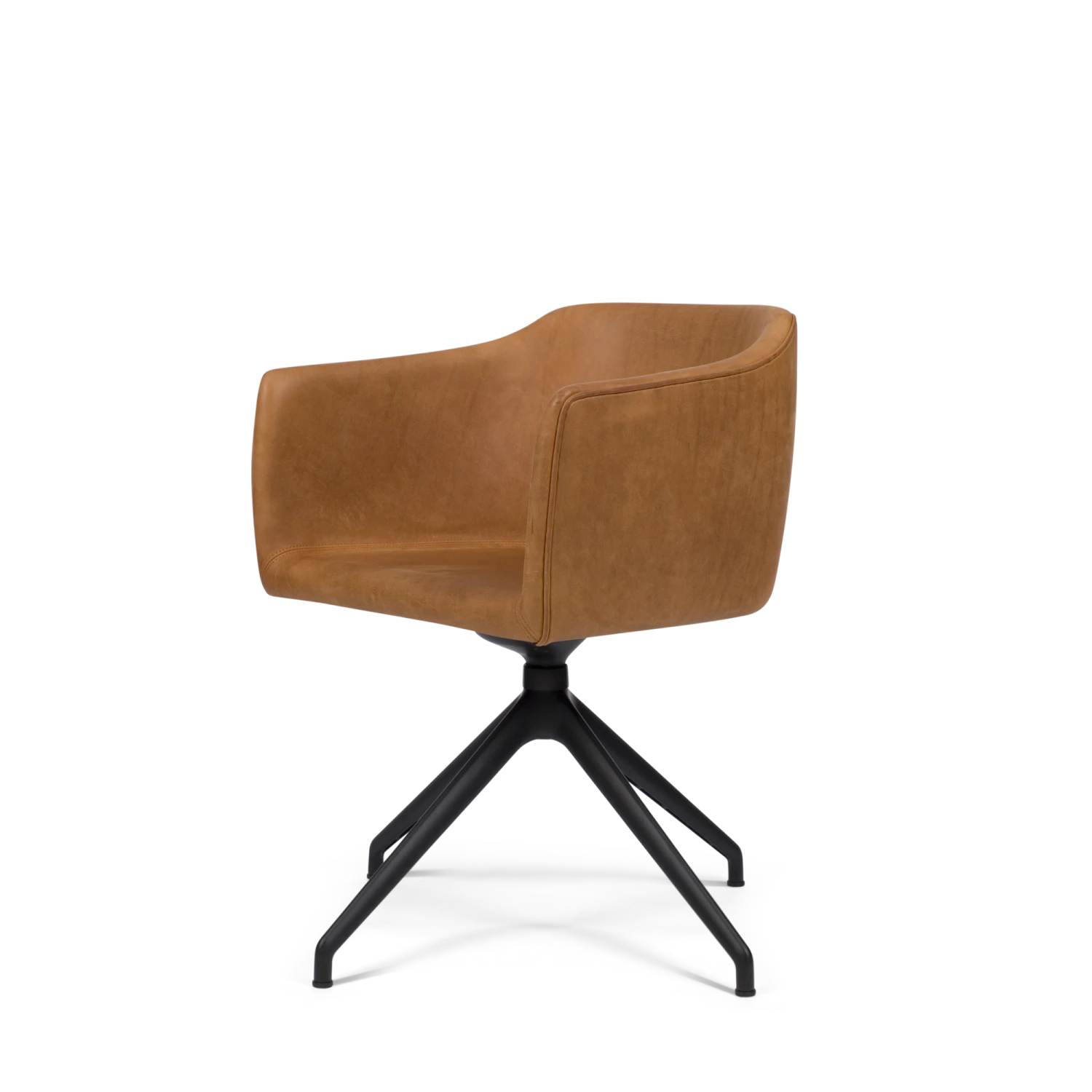 Bent Hansen Since Dining Chair W. Swivel Black/ Brandy - Image 2