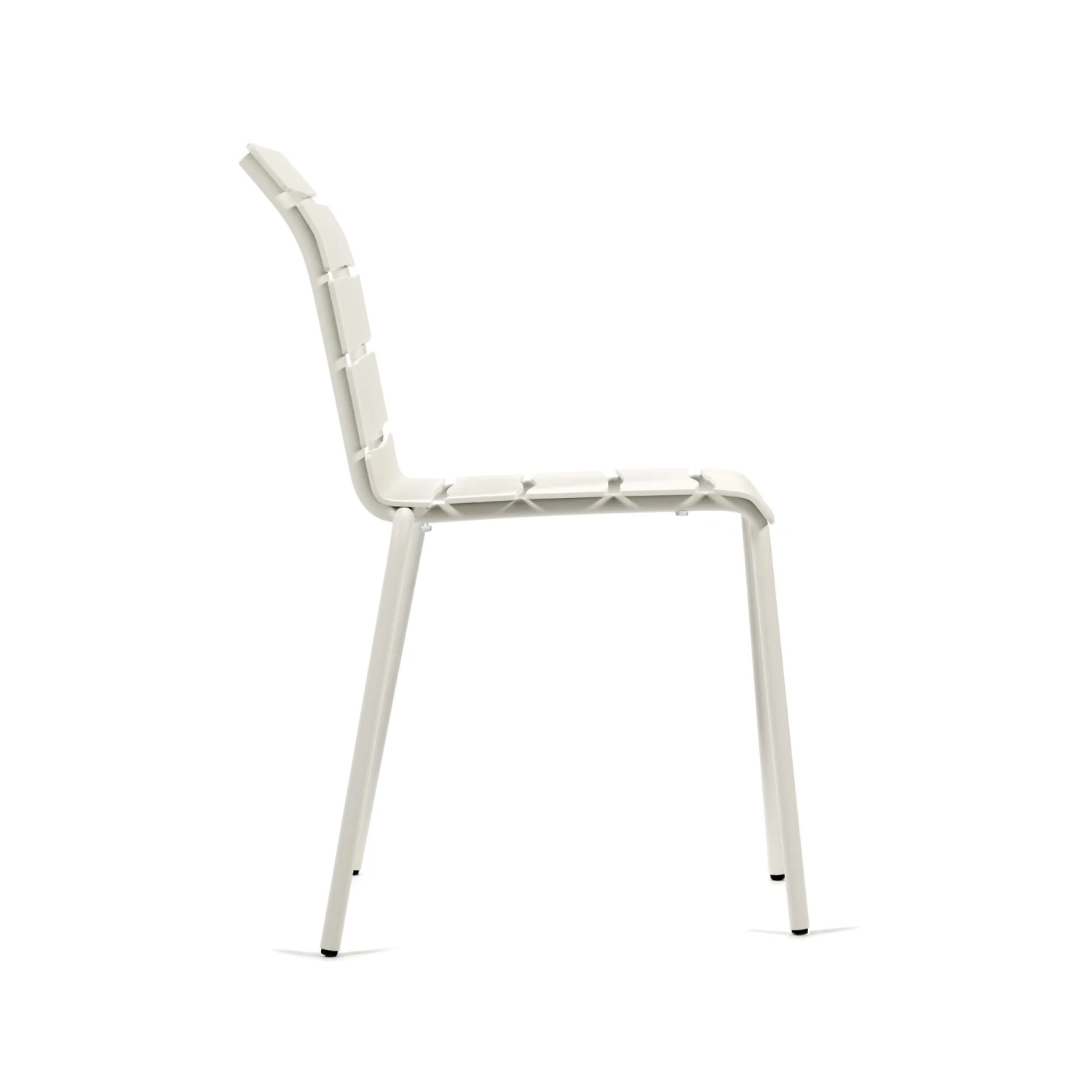 Valerie Objects Aligned Outdoor Dining Chair White - Image 2